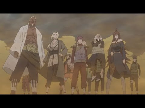 Madara VS 5 Kages (DUBLADO)
