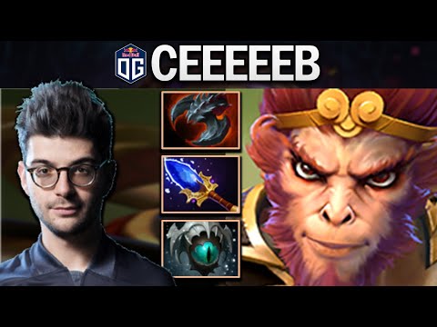 OG.CEB MONKEY KING WITH AGHANIMS   SKADI   DOTA 2 GAMEPLAY