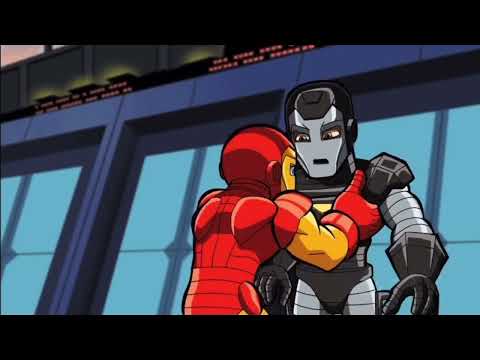 The Super Hero Squad Show Iron-Man Meet War Machine