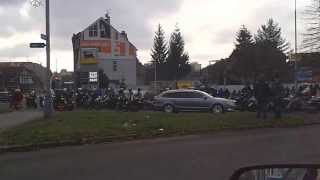 preview picture of video 'Odjezd moto - Kolín u Agipu - 24.12.2013'