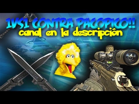 1VS1 CONTRA PACO PICO MONTAÑA YT!! CON KILLCAM! ;)