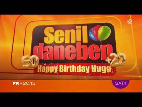 Senil daneben - Happy Birthday Hugo Vorschau für den 03.04.2020 (Sat.1)