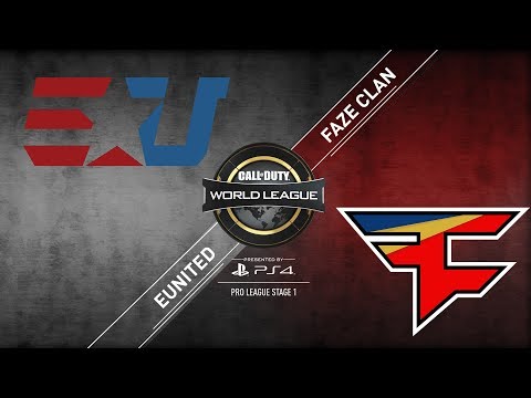 FaZe Clan vs. eUnited - CWL Pro League - Division B - Stage 1