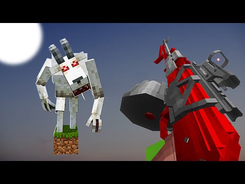 Caccia alle 10 PEGGIORI mod di Minecraft con armi su UN BLOCCO