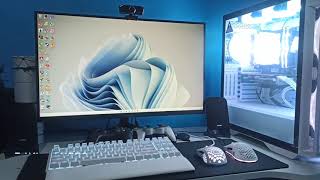 Year End Setup Tour: Black and White Themed PC Build