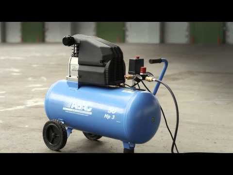 Compresseurs d'air mobiles à piston - 50 L, 2-3 ch - 8 à 10 bar - Avec ou sans huile_1