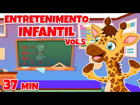 Entretenimento Infantil Vol. 5 - Giramille 37 min | Desenho Animado Musical
