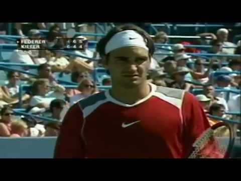 Cincinnati 2005 Roger Federer - Nicolas Kiefer