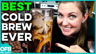 ✅ BEST COLD BREW COFFEE 2023 | Easy, Cheap, Delicious | How to make Cold Brew Coffee | DIY cold brew