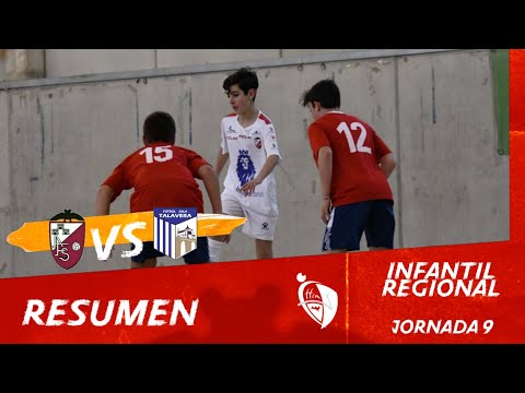 Resumen Albacete FS - FS Talavera (9-3). INFANTIL REGIONAL/ Jornada 9