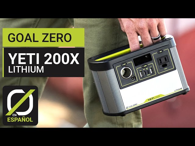 Goal Zero YETI 200X Power Station video