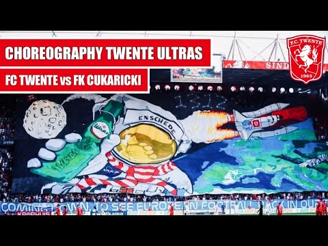 Choreography FC Twente Ultras in UECL Qualifers || Twente vs Cukaricki (11.08.2022)