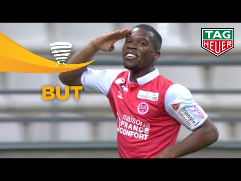 But Dereck KUTESA (14') / Stade de Reims - Bourg en Bresse 01 2-1 1/16 de finale REIMS-BBP/2019-20