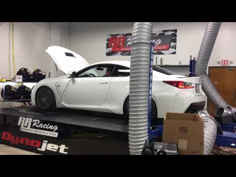 Lexus RCF - ppe header and borla exhaust combo