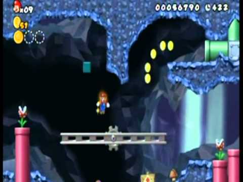 New Super Mario Bros. Wii Walkthrough Part 1: Fresh Start! (With Commentary)