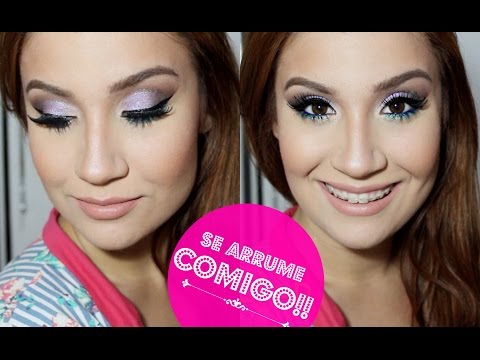 Se arrume comigo para uma festa à noite!! Por Bianca Andrade.