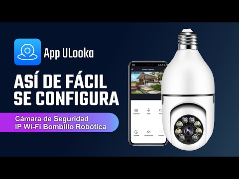 WiFi IP Security Camera Setup for PTZ Bulb | ULooka