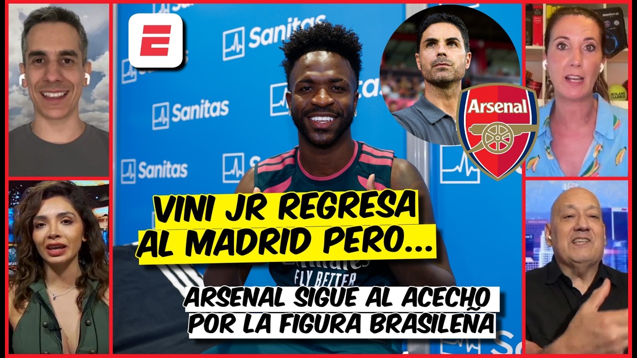 ARSENAL SUEÑA con VINICIUS PERO REAL MADRID lo NECESITA. ¿Qué hará Florentino? | Exclusivos