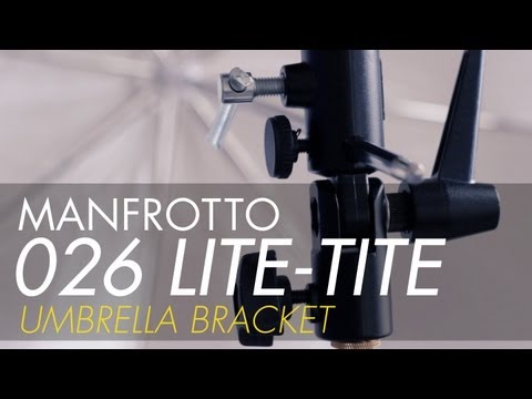 Manfrotto skėčio laikiklis 026 video