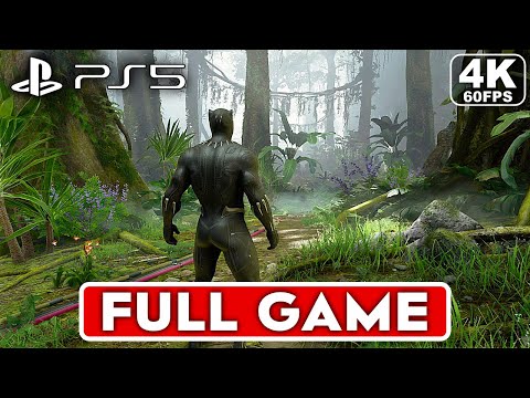 BLACK PANTHER WAR FOR WAKANDA PS5 Gameplay Walkthrough Part 1 FULL GAME [4K 60FPS] -  No Commentary