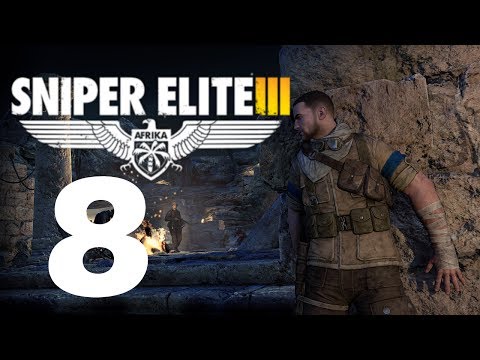 Sniper Elite 3 Gameplay Walkthrough Part 8 Kasserine Pass Ultra 1080P PC/Xbox/PS4