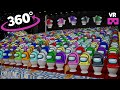 AMONG US 360° / SKIBIDI TOILET - CINEMA HALL 3 VR/360° ANIMATION | VR/360° Experience