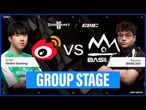 SHIN vs Reynor | StarCraft II at EWC 25 - Day 1 -  Group Stage