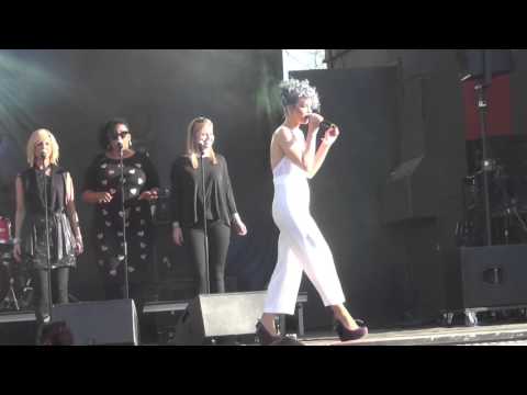 ESCKAZ in Stockholm: Rykka (Switzerland) - Dancing In The Dark (at Eurovillage)
