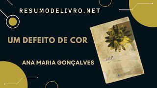 Resumo do livro Um Defeito de Cor. Autor Ana Maria Gonçalves