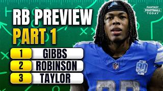 2026 RB Preview Part 1! Rankings, Picks, & Strategy! Draft Prep Guide | 2026 Fantasy Football Advice