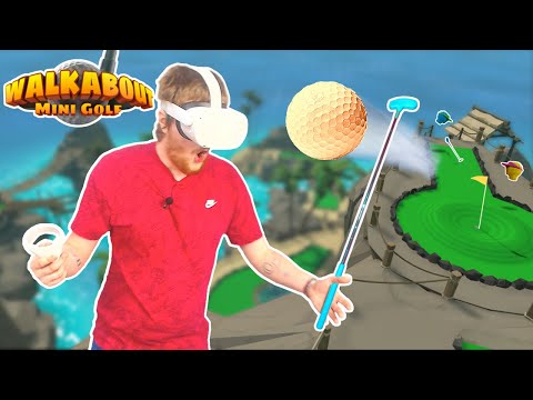 ANYONE FOR A ROUND OF GOLF?! | Walkabout Mini Golf VR ⛳🏌 - Oculus Quest 2
