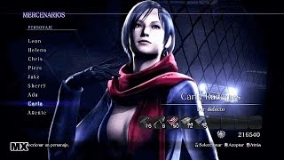 Resident Evil 6 Como Desbloquear Todos los Personajes & Trajes (Modo Otros) PS4/ONE