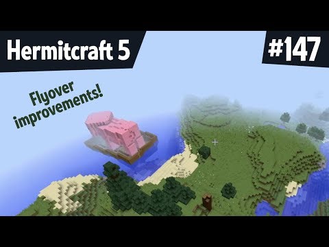Fly over Red Sky Bay! — Hermitcraft 5 ep 147