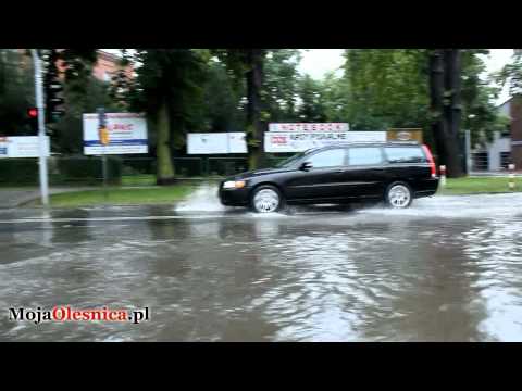 20.07.2011 Skutki ulewy w Oleśnicy