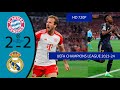 Bayern Munich vs Real Madrid (2-2) | Résumé Demi-Finale Aller UCL 2023-24 - Buts et Temps Forts