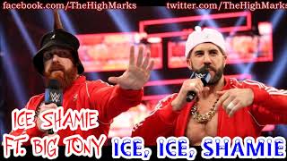 Ice Ice Sheamie (REMIX) WWE Smackdown Rap Battle WINNER Vs Usos