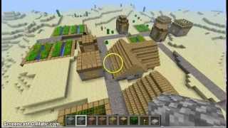preview picture of video 'Amazing Minecraft 1.2.5 Seed (Villages,Mineshafts,Wells)'