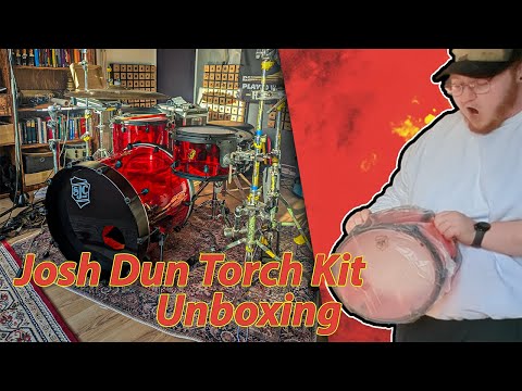 MY NEW DRUMKIT!!! | SJC drums Josh Dun Torch Kit