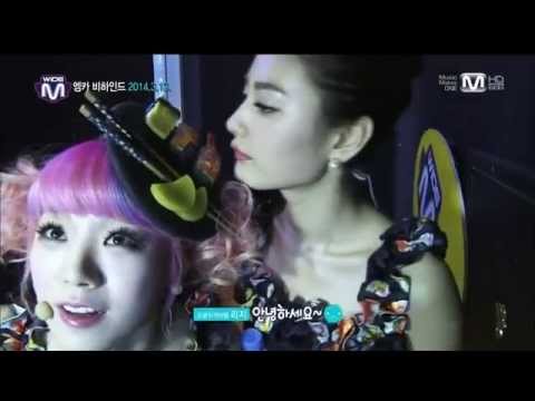 [HD 1080p] 140320 Orange Caramel M!Countdown Behind Stage