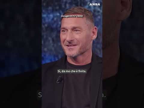 Totti a Che Tempo Che Fa: "Mi annoio? No, giro il mondo" #ansa