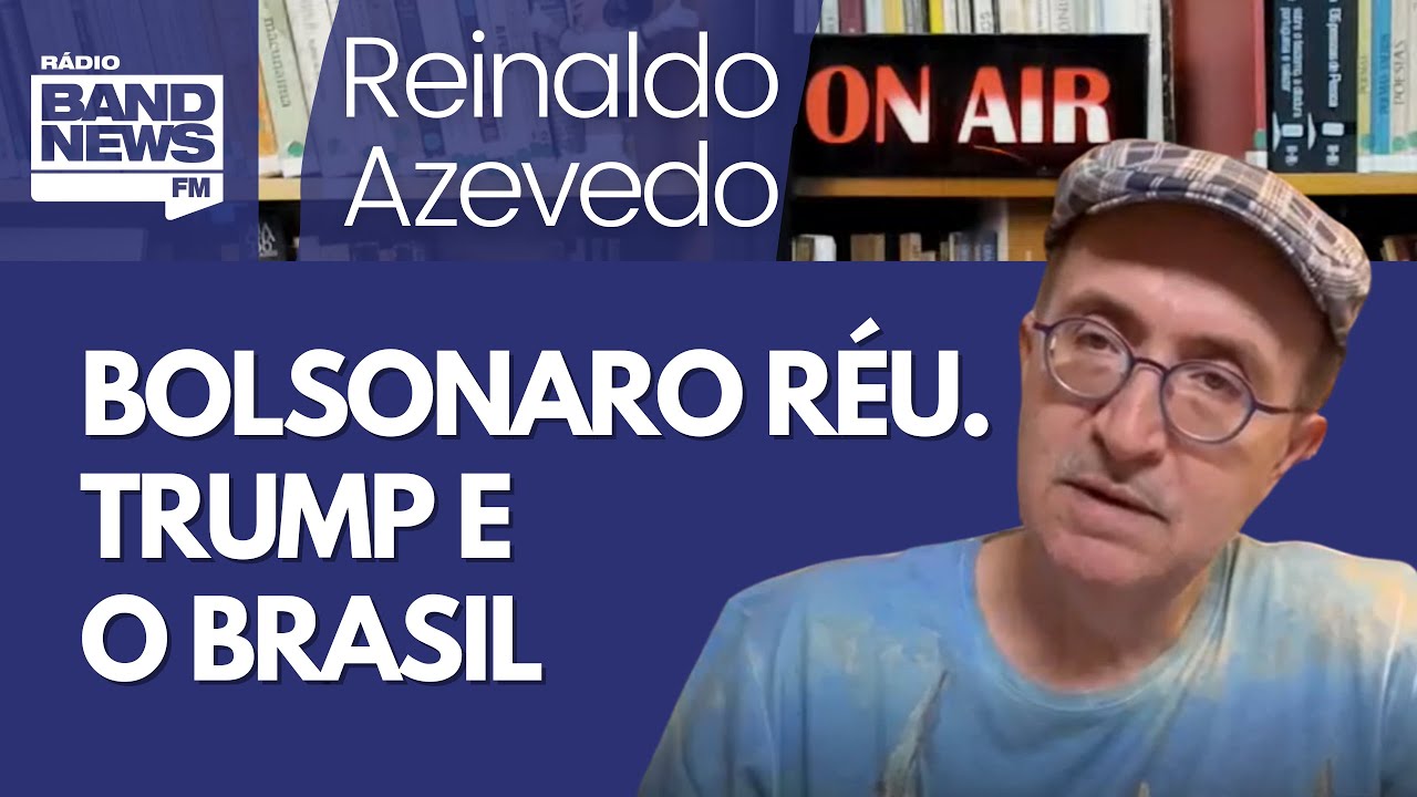 Reinaldo: Bolsonaro encontrará o destino que escolheu;  Trump elogia eleições no Brasil