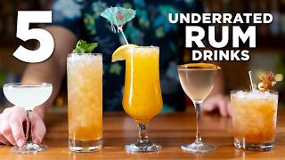 The 5 Most Underrated Rum Cocktails
