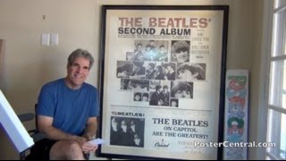 The Beatles' Second Album Promo Poster 1964 Capitol Records