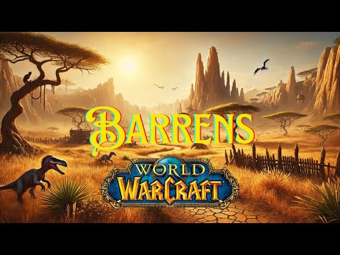 Barrens music and ambiance to relax, study, work or sleep. 1 hour