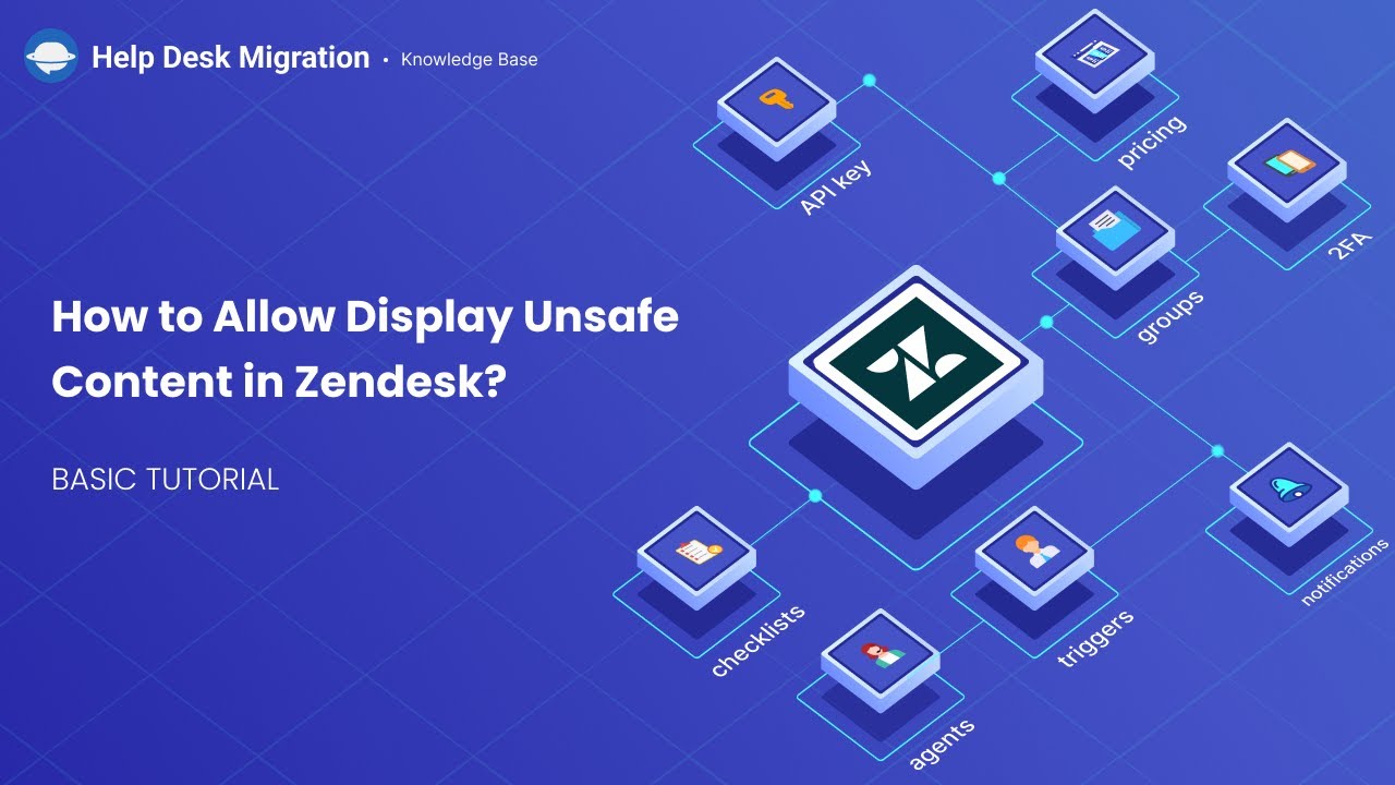 How to Allow Display Unsafe Content in Zendesk?