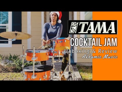 TAMA Cocktail-JAM Drum Set | Unboxing and Review | Tiny Drum Set | Best Christmas Drum | Small Drum