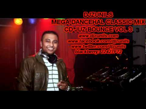 DJ ZUNILS MEGA CLASSIC DANCEHALL MIX CD JUZ BOUCE 3