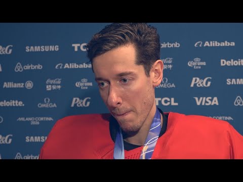 Jordan Binnington on Canada losing to US in final men's hockey game of Winter Olympics