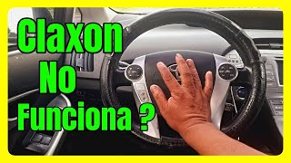 Como REPARAR CLAXON de Auto Toyota Prius Que No Suena Solo Funciona al Girar el Timon 2026