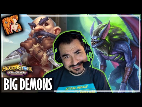 HIGH ROLLING DEMONS IS THE BEST FEELING! - Hearthstone Battlegrounds